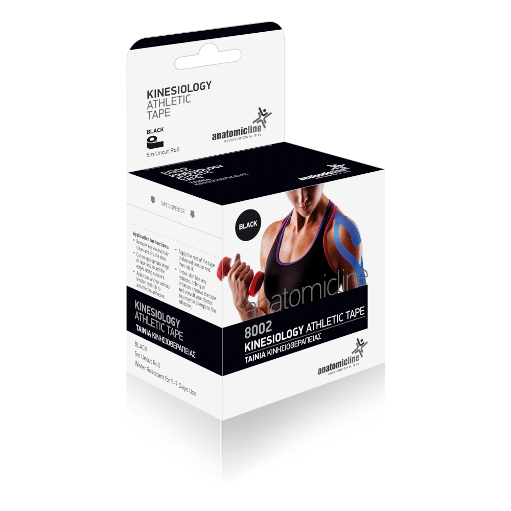 Kinesiology Athletic Tape Black